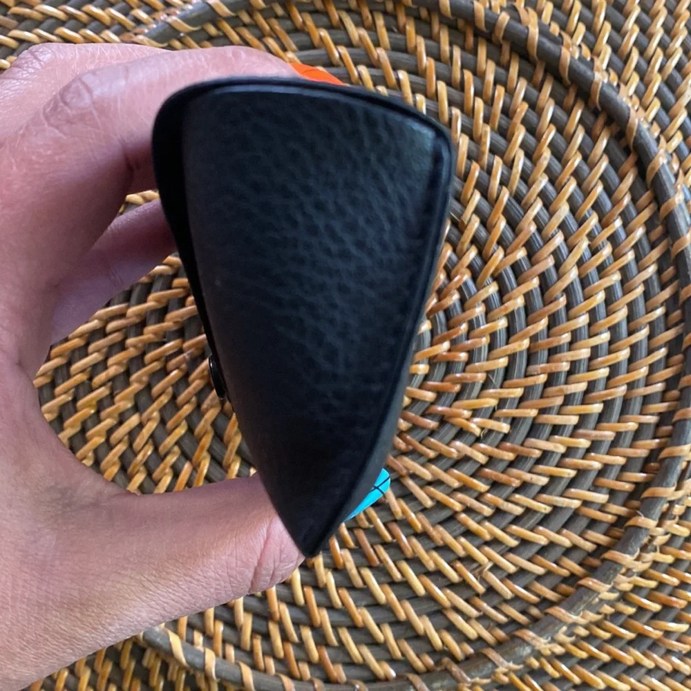 Ray-Ban Pebbled Leather Sunglasses Case
